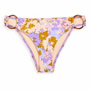 NWT Zimmermann Violet Ring Floral Bikini Bottoms Size 3 US 8-10